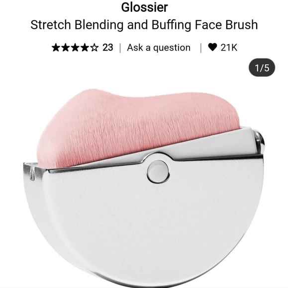 Sephora Other - NIB GLOSSIER STRETCH BLENDING & BUFFING FACE BRUSH